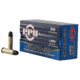 PPU Handgun .38 Special 158 Grain Lead Round Nose Brass Cased Pistol Ammo, 50 Rounds, PPH38SL