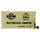 PPU PPN9 Mil-Spec 9mm NATO 124 Gr Full Metal Jacket FMJ 50 Bx/ 20 Cs