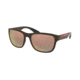 Prada ACTIVE PS01US Sunglasses VYY2D2-59 - Brown Rubber Frame