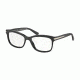 Prada ARROW PR10RV Single Vision Prescription Eyeglasses 1AB1O1-55 - Black Frame