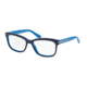Prada ARROW PR10RV Single Vision Prescription Eyeglasses TFF1O1-53 - Top Blue/Azure Frame