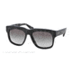 Prada CAST PR14QS Bifocal Prescription Sunglasses PR14QS-1AB0A7-55 - Lens Diameter 55 mm, Frame Color Black