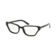 Prada CATWALK PR04XVF Progressive Prescription Eyeglasses, 54mm, Black, PR04XVF-1AB1O1-54-PRO