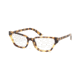 Prada CATWALK PR04XVF Progressive Prescription Eyeglasses, 54mm, Medium Havana, PR04XVF-7S01O1-54-PRO