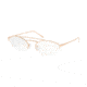 Prada CATWALK PR62VV Progressive Prescription Eyeglasses, 57mm, Pink Gold, PR62VV-SVF1O1-57-PRO