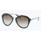 Prada CINEMA' PR12QS Single Vision Prescription Sunglasses PR12QS-ROK4M1-54 - Lens Diameter 54 mm, Frame Color Top Black/white Havana
