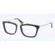 Prada CINEMA PR18QV Eyeglass Frames 1AB1O1-51 - Black Frame