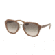 Prada CINEMA' PR25RS Progressive Prescription Sunglasses PR25RS-UEC4K0-55 - Lens Diameter 55 mm, Frame Color Opal Powder/pink/opal Powder