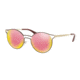 Prada CINEMA PR62SS Progressive Prescription Sunglasses PR62SS-USH5L2-53 - Lens Diameter 53 mm, Frame Color Bordaux/pale Gold