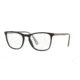 Prada CONCEPTUAL PR08VVF Progressive Prescription Eyeglasses, 55mm, Black, PR08VVF-1AB1O1-55-PRO
