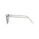 Prada CONCEPTUAL PR08VVF Progressive Prescription Eyeglasses 3191O1-55 - Striped Grey Blue