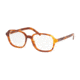 Prada CONCEPTUAL PR08XV Bifocal Prescription Eyeglasses, 52mm, Light Havana, PR08XV-4BW1O1-52-BI