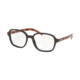 Prada CONCEPTUAL PR08XV Bifocal Prescription Eyeglasses, 52mm, Brown, PR08XV-U6C1O1-52-BI