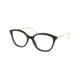 Prada CONCEPTUAL PR11VV Eyeglass Frames 1AB1O1-51 - Black