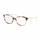 Prada CONCEPTUAL PR11VV Eyeglass Frames ROJ1O1-51 - Pink Havana