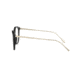 Prada CONCEPTUAL PR11VVF Progressive Prescription Eyeglasses, 53mm, Black, PR11VVF-1AB1O1-53-PRO