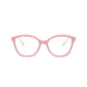 Prada CONCEPTUAL PR11VVF Progressive Prescription Eyeglasses 3101O1-53 - Opal Pink