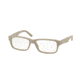 Prada Eyeglass Frames PR16MV TV51O1-55 - Matte Brushed Beige Frame