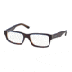 Prada Eyeglass Frames PR16MV ZXH1O1-57 - Tortoise Denim