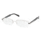 Prada Eyeglasses PR58NV with No-Line Progressive Rx Prescription Lenses 2BB1O1-5218 -