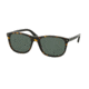 Prada JOURNAL PR01RS Single Vision Prescription Sunglasses PR01RS-2AU3O1-57 - Lens Diameter 57 mm, Frame Color Havana