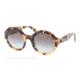 Prada JOURNAL PR06QS Single Vision Prescription Sunglasses PR06QS-7S00A7-51 - Lens Diameter 51 mm, Frame Color Medium Havana