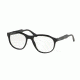 Prada JOURNAL PR12SV Single Vision Prescription Eyeglasses 1AB1O1-54 - Black Frame