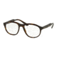 Prada JOURNAL PR12SV Single Vision Prescription Eyeglasses HAQ1O1-54 - Havana Frame