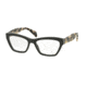 Prada JOURNAL PR14QV Progressive Prescription Eyeglasses TFN1O1-53 - Opal Grey/grey Frame