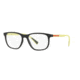 Prada LIFESTYLE PS05LV Bifocal Prescription Eyeglasses, 53mm, Black Rubber, PS05LV-2491O1-53-BI