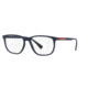 Prada LIFESTYLE PS05LV Bifocal Prescription Eyeglasses, 53mm, Blue Rubber, PS05LV-2881O1-53-BI