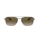 Prada LIFESTYLE PS51US Bifocal Prescription Sunglasses, 59mm, Gunmetal, PS51US-5AV1X1-59-BI