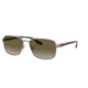 Prada LIFESTYLE PS51US Bifocal Prescription Sunglasses, 59mm, Gunmetal, PS51US-5AV1X1-59-BI