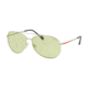 Prada LIFESTYLE PS55US Bifocal Prescription Sunglasses PS55US-QFP348-57 - Lens Diameter 57 mm, Frame Color Silver Rubber