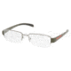 Prada Linea Rosa Eyeglasses PS55AV with Rx Prescription Lenses 7Y51O1-5317 -