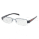 Prada Linea Rosa Eyeglasses PS55AV with Rx Prescription Lenses ZYI1O1-5317 -