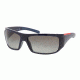 Prada Linea Rosa PS01LS SV Prescription Sunglasses - Blue Frame / 65 mm Prescription Lenses, 0AL3M1-6515