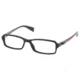 Prada Linea Rosa PS04BV Bifocal Eyeglasses - Black Demo Lens Frame / 51 mm Prescription Lenses, 1AB1O1-5115