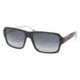 Prada Linea Rosa PS 05LS Sunglasses Styles - Top Black/Talc Gray Gradient Frame, AAM3M1-6017