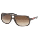 Prada Linea Rosa PS 06LS Sunglasses Styles - Matte Brown Frame / Brown Gradient Lenses, 7Y26S1-6317