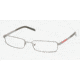 Prada Linea Rosa PS52AV SV Prescription Eyeglasses - Gunmetal Frame / 52 mm Prescription Lenses, 74S1O1-5217