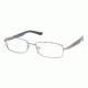 Prada Linea Rosa PS52BV Bifocal Eyeglasses - Gunmetal Demo Lens Frame / 52 mm Prescription Lenses, 5AV1O1-5217