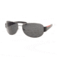 Prada Linea Rosa PS 52GS Sunglasses Styles - Gunmetal Frame / Gray Lenses, 5AV1A1-6515