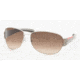 Prada Linea Rosa PS 52GS Sunglasses Styles - Silver Frame / Brown Gradient Lenses, 1BC6S1-6515