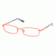 Prada Linea Rosa PS 57AV Eyeglasses Styles - Orange Demi Shiny Frame w/Non-Rx 52 mm Diameter Lenses, AAK1O1-5217