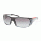 Prada Linea Rosa Prescription Sunglasses PS01LS  PS01LS-BRU3M1-6515 - Lens Diameter: 65 mm, Frame Color: Water