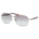 Prada PS50MS Bifocal Prescription Sunglasses PS50MS-5AV3M1-6115 - Frame Color Gunmetal, Lens Diameter 61 mm