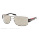Prada PS53NS Progressive Prescription Sunglasses PS53NS-7JO1C0-65 - Lens Diameter 65 mm, Lens Diameter 65 mm, Frame Color Gunmetal Demi Shiny