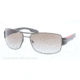 Prada PS53NS Progressive Prescription Sunglasses PS53NS-ROV4M1-65 - Lens Diameter 65 mm, Frame Color Military Green Demi Shiny