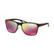 Prada LJ SILVER PS56QS Single Vision Prescription Sunglasses PS56QS-TFY9Q1-56 - Lens Diameter 56 mm, Frame Color Blue Rubber